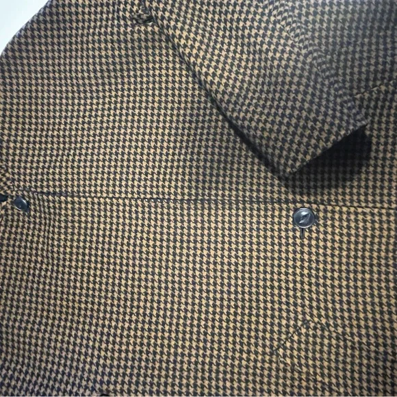Rag & Bone Darwen coat, size medium, wool & cashmere houndstooth coat - Picture 6 of 14